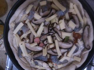 夏威夷大虾披萨的做法步骤:10