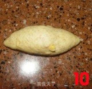 小麦胚芽玉米面包的做法步骤:10