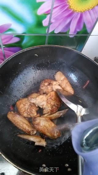 超简单红烧鸡翅的做法步骤:7