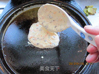 宝宝的营养餐----发酵面糊蔬菜饼的做法步骤:8