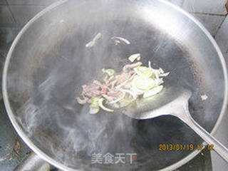 宝宝的营养餐------香菇肉丝有机面的做法步骤:5
