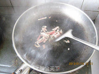 宝宝的营养餐------香菇肉丝有机面的做法步骤:4