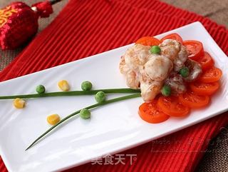 鲜香甜美——沙拉虾球的做法步骤:9