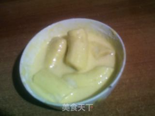 脆皮香蕉的做法步骤:4