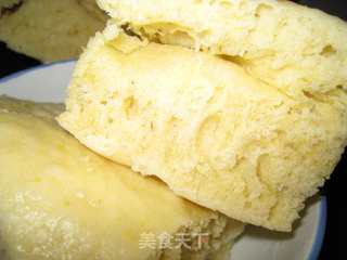 玉米发糕的做法步骤:4