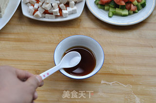 多彩豆腐的做法步骤:6