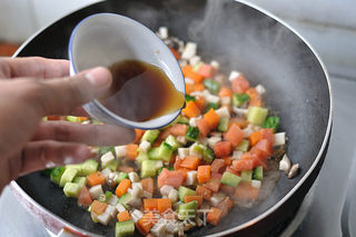 多彩豆腐的做法步骤:16