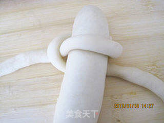 重拾生活记忆----编织扣红豆馅面包的做法步骤:16