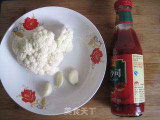 茄汁花菜的做法步骤:2