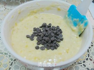 美味下午茶——香蕉巧克力马芬的做法步骤:6