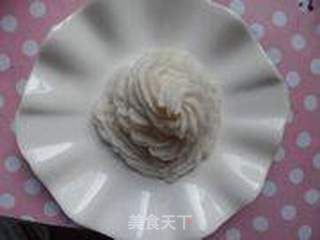 蓝莓山药泥的做法步骤:6
