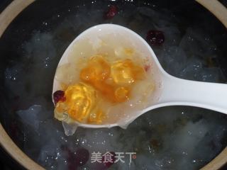 美容佳品——雪莲子桃花泪的做法步骤：8