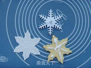 冬之精灵---翻糖雪花饼干的做法步骤:10