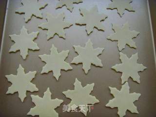 冬之精灵---翻糖雪花饼干的做法步骤:6
