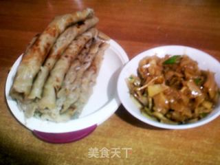 土豆丝荞麦煎饼的做法步骤:9