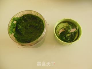 菠菜手擀面的做法步骤：4