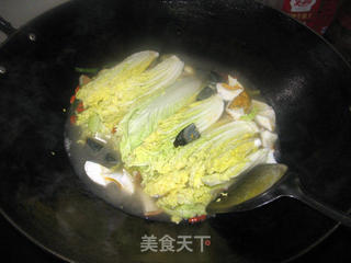 上汤娃娃菜的做法步骤:8