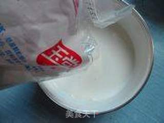 蓝莓双皮奶的做法步骤:6