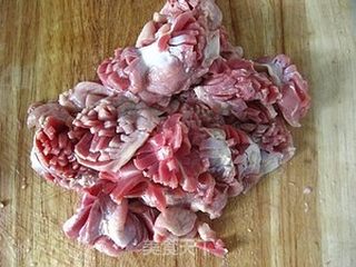 物美价廉亮丽菜------菊花鸡胗的做法步骤:5