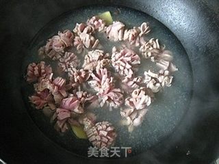 物美价廉亮丽菜------菊花鸡胗的做法步骤:7