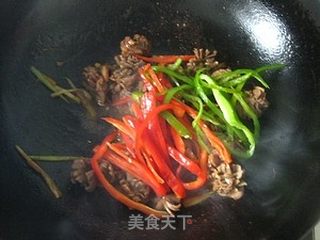 物美价廉亮丽菜------菊花鸡胗的做法步骤:13