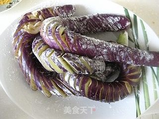 米饭杀手------肉末盘龙茄子的做法步骤：8