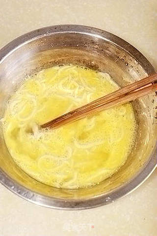 小银鱼炒鸡蛋的做法步骤:6