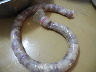 自制广味香肠的做法步骤:11