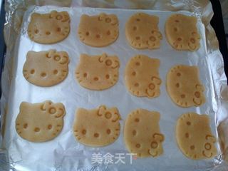 hello kitty饼干的做法步骤:6