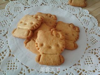 hello kitty饼干的做法步骤:8