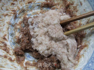 糖醋肉丸山药球的做法步骤:4