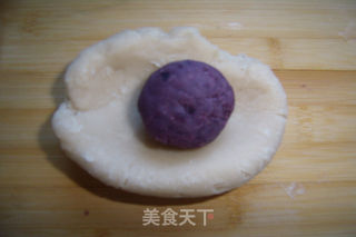 紫薯酥饼的做法步骤:9