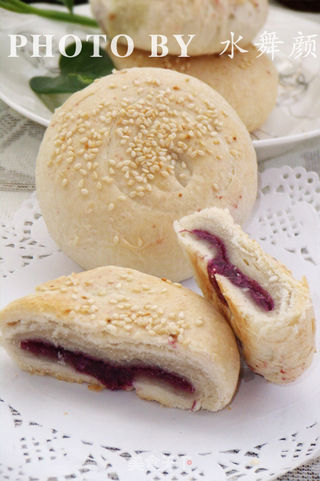 紫薯酥饼的做法步骤:11