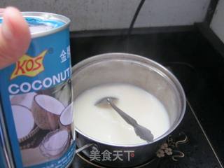 香滑椰汁糕的做法步骤：4
