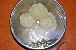 牛奶香菜包的做法步骤：11