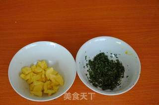 牛奶香菜包的做法步骤：16