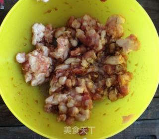 金砖银瓦---锅塌茄盒的做法步骤:3