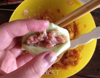 金砖银瓦---锅塌茄盒的做法步骤:7