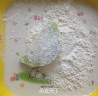 金砖银瓦---锅塌茄盒的做法步骤:8