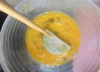 金砖银瓦---锅塌茄盒的做法步骤:9