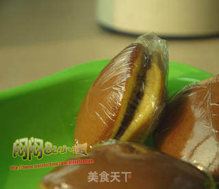 机器猫、哆啦A梦的最爱----铜锣烧(豆沙饼)的做法步骤:20
