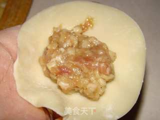 杏鲍菇猪肉煎饺的做法步骤：10