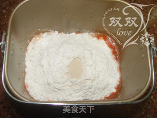 枸杞蔓越莓土司的做法步骤:5