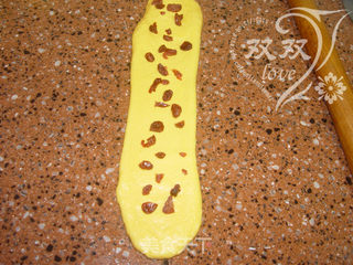 枸杞蔓越莓土司的做法步骤:15