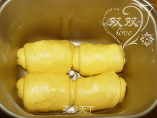 枸杞蔓越莓土司的做法步骤:16