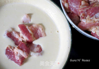 咸咸香香小酥肉的做法步骤:3