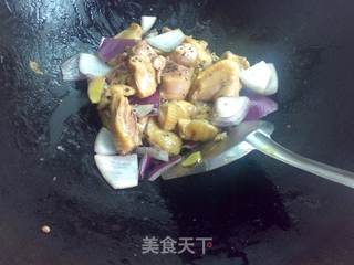 黑椒洋葱鸡的做法步骤：7