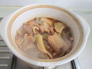 萝卜干肉煲的做法步骤:14