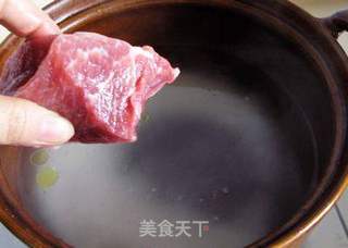 冬日暖意浮心头 --- 迟菜心瑶柱粥的做法步骤:5