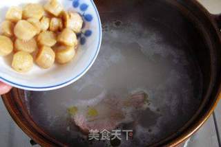 冬日暖意浮心头 --- 迟菜心瑶柱粥的做法步骤:6